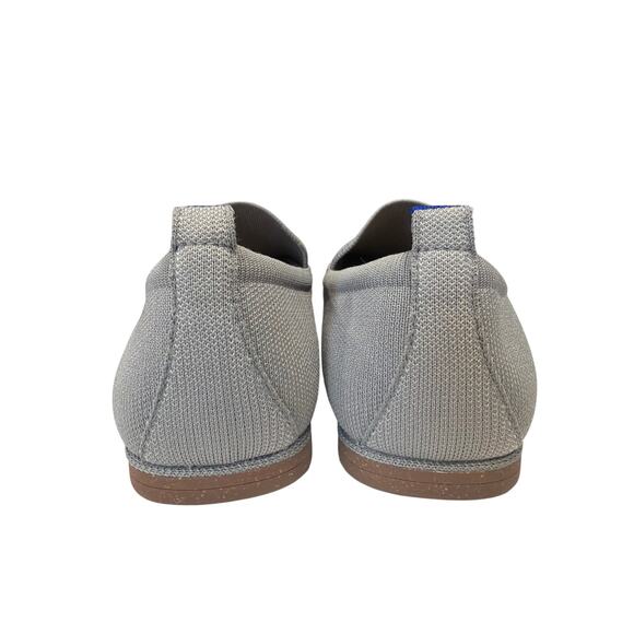Rothy\'s Ravelo light grey knit loafers Mens Sz 11 rubber outsole Casual Preppy main image 4